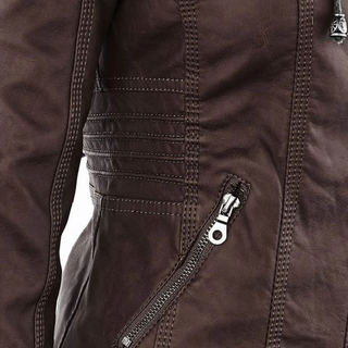 Swantje - Jacke in Lederoptik