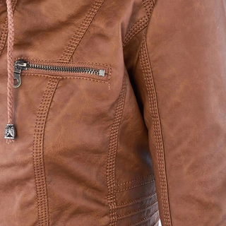 Swantje - Jacke in Lederoptik