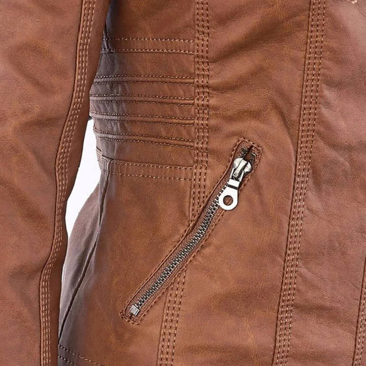 Swantje - Jacke in Lederoptik