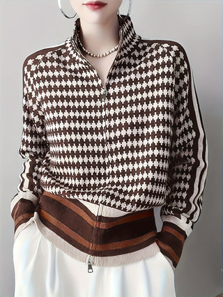 Theresa - Cardigan mit Reißverschluss