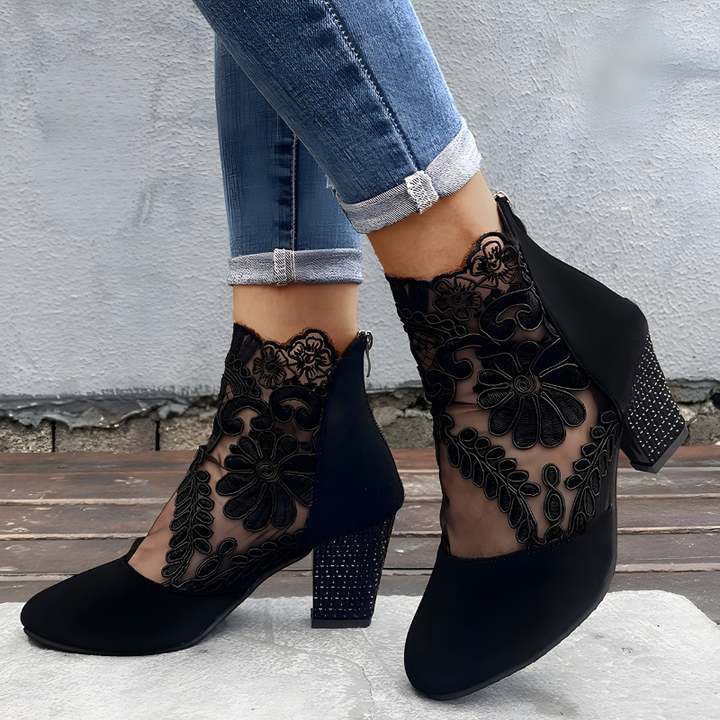 Federica - Stiefeletten mit Spitze