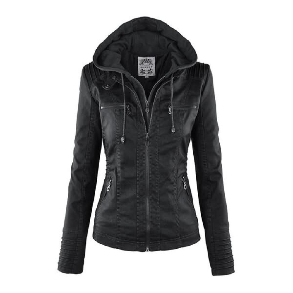 Swantje - Jacke in Lederoptik