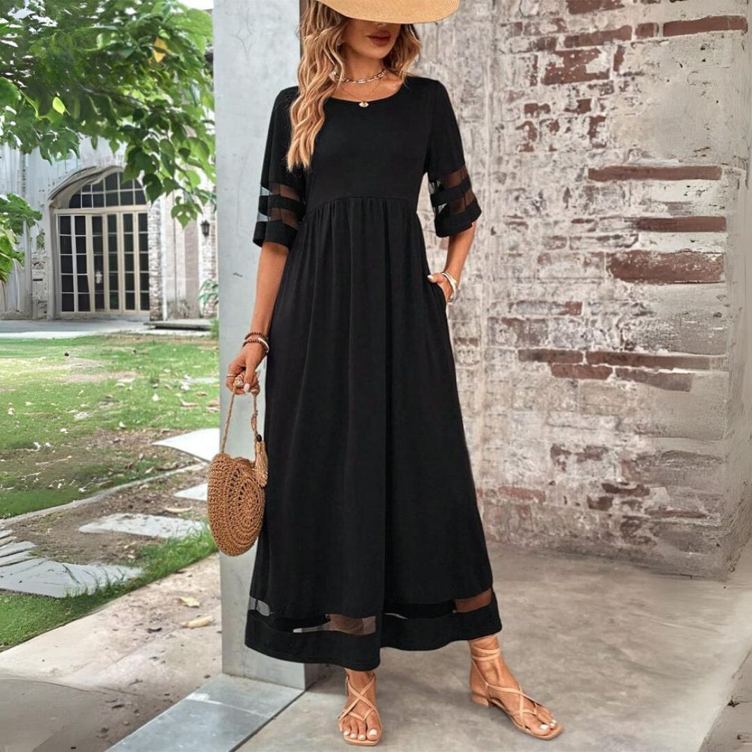 Sigrid - Midikleid mit Empire-Taille