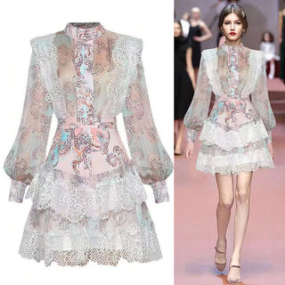Inga - Bluse mit Minirock