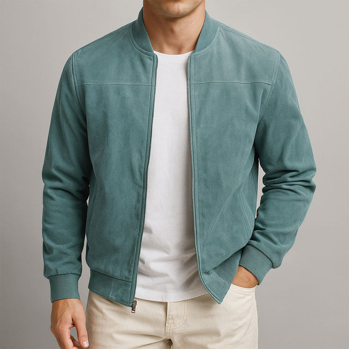 Michael - Jacke in Wildlederoptik