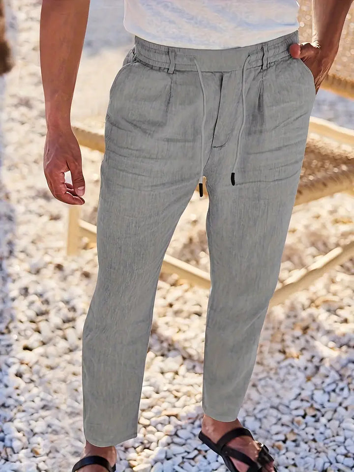 Jörg - Weite Hose mit Kordel