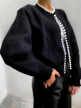 Ulla - Perlen-Cardigan