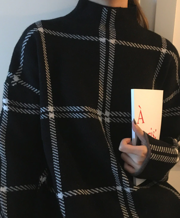 Theresa - Karo-Pullover