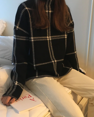Theresa - Karo-Pullover