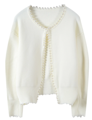 Ulla - Perlen-Cardigan