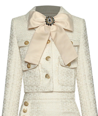 Ursula - Tweed-Jacke mit Minirock