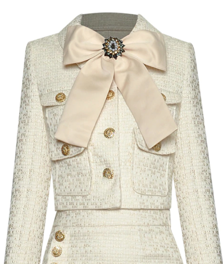 Ursula - Tweed-Jacke mit Minirock