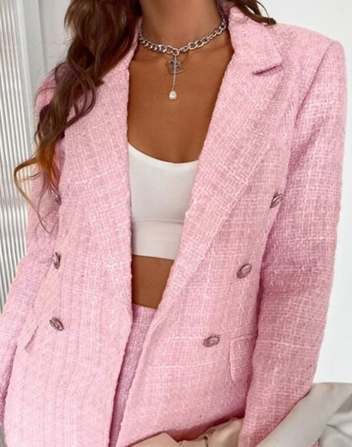 Swantje - Tweed-Blazer mit Skort
