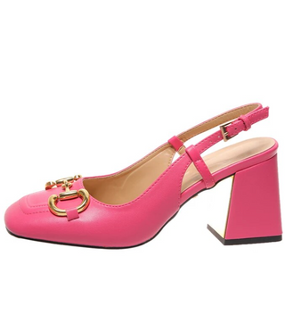 Nina - Vintage-Pumps mit Kette