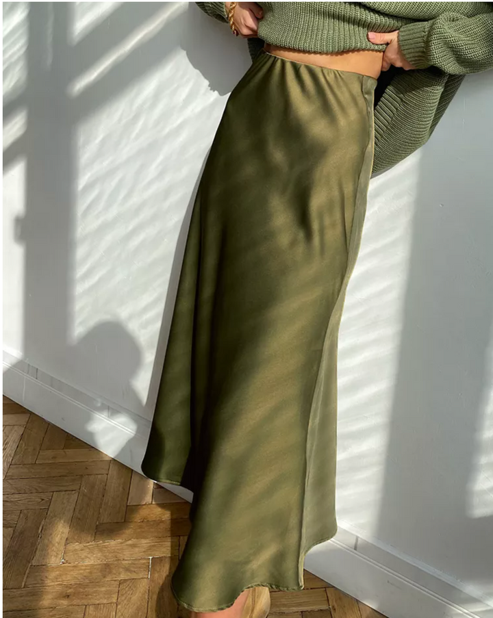 Vivien - Satin-Midirock