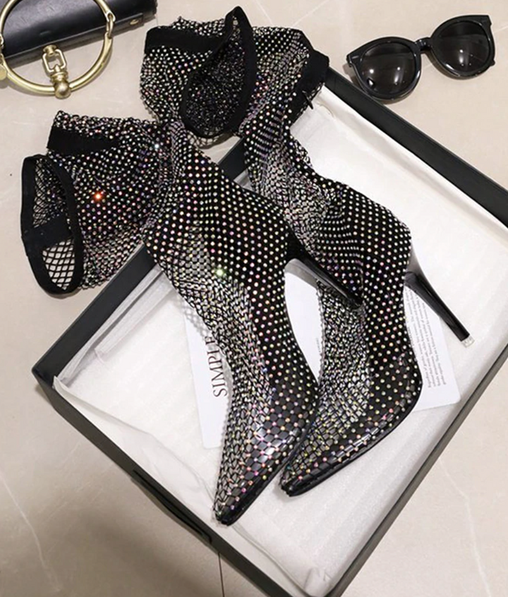 Diana - Glitzer-Pumps