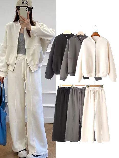 Tessa - Baumwollset mit weiter Hose