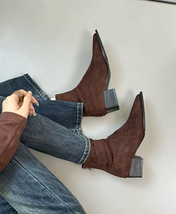 Sophie - Stiefeletten im Leoprint