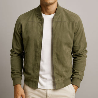 Michael - Jacke in Wildlederoptik