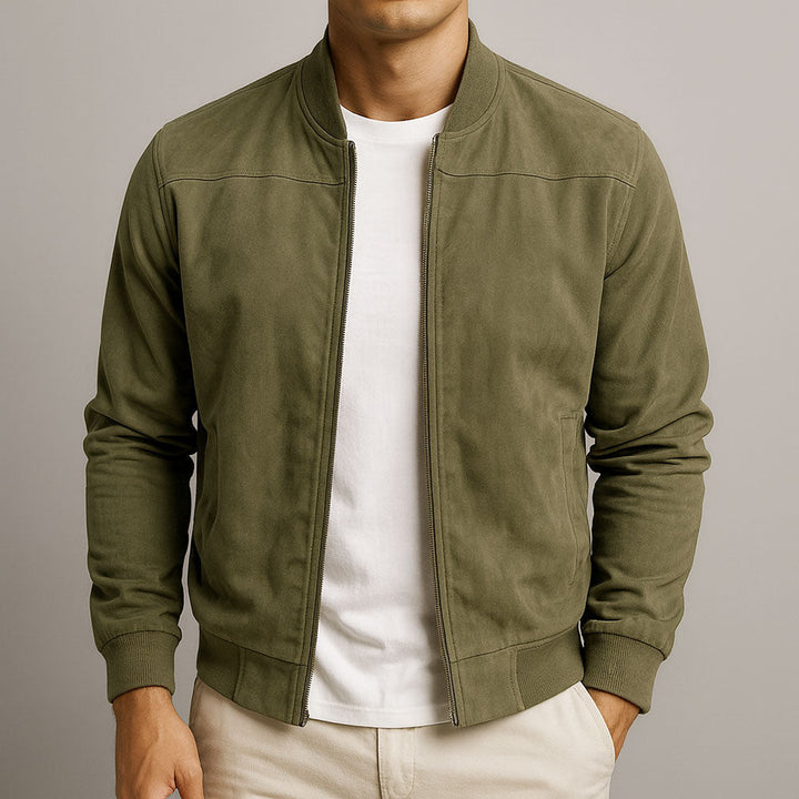 Michael - Jacke in Wildlederoptik