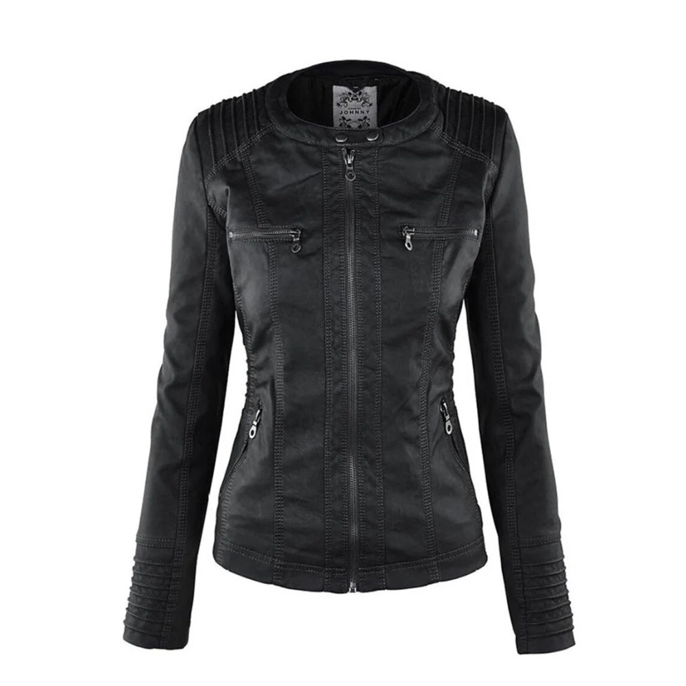 Swantje - Jacke in Lederoptik