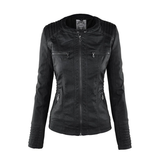 Swantje - Jacke in Lederoptik