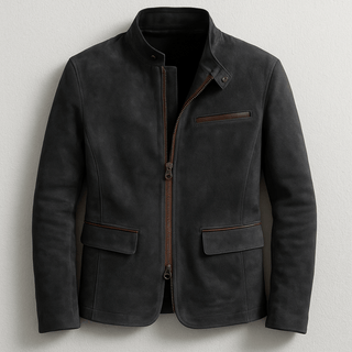 Volker - Jacke in Wildlederoptik