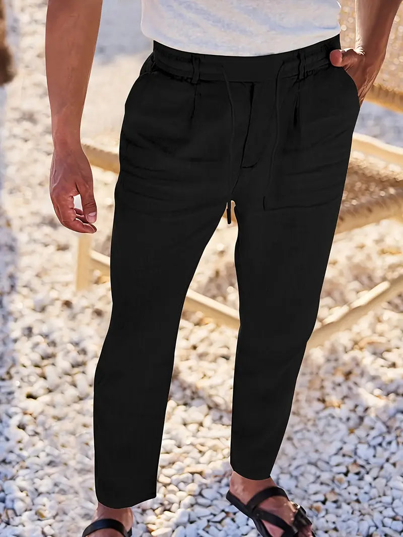 Jörg - Weite Hose mit Kordel