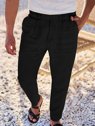 Jörg - Weite Hose mit Kordel