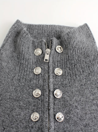 Linnea - Strickjacke mit Reißverschluss