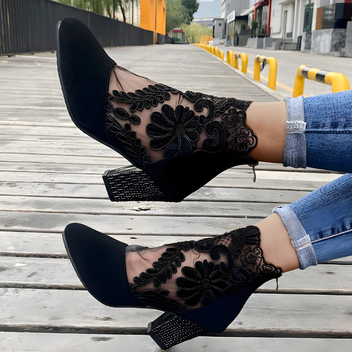 Federica - Stiefeletten mit Spitze