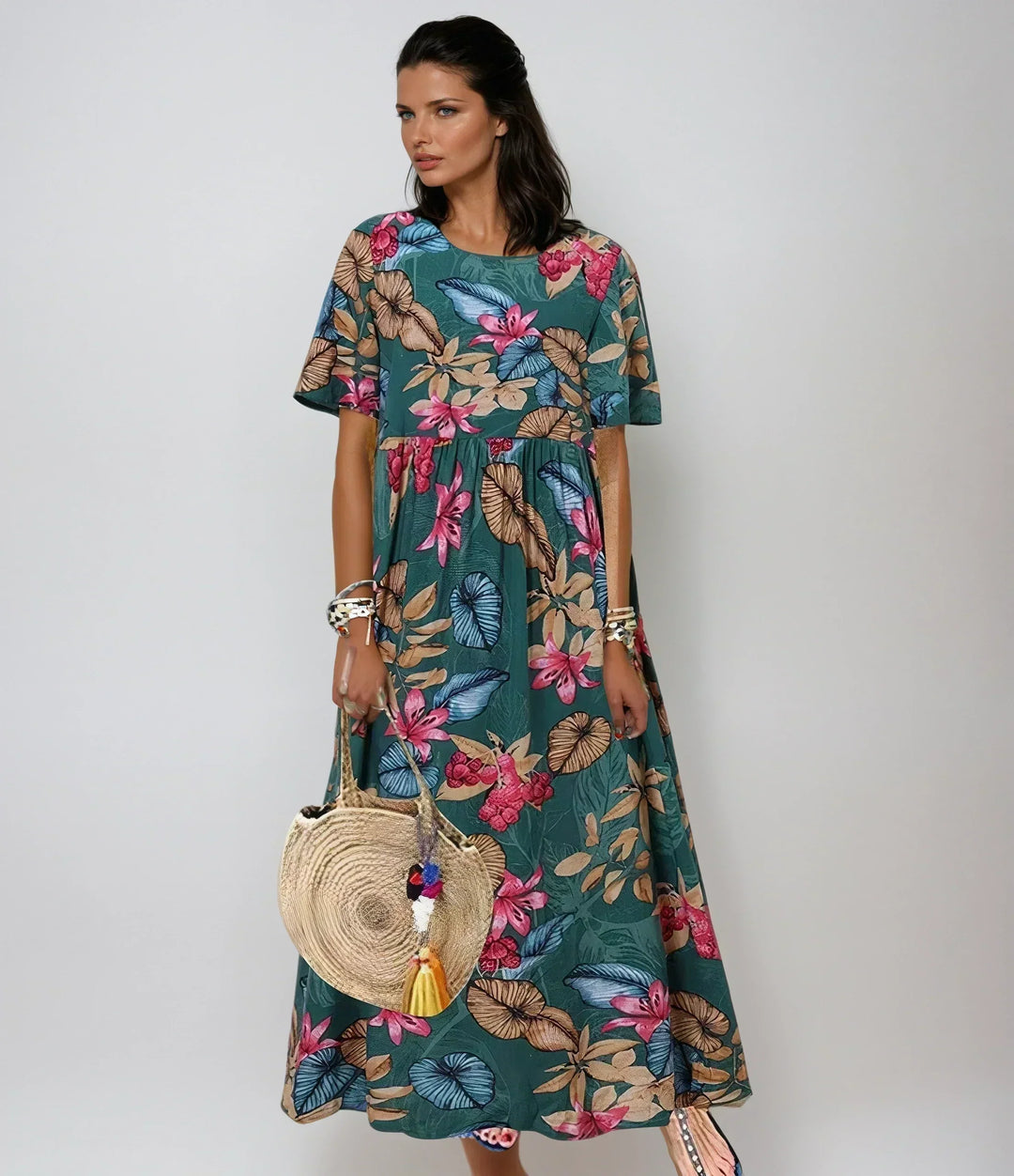 Nina - Sommerkleid mit Blumen