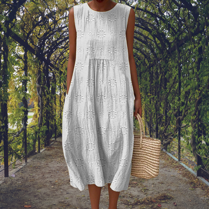 Rebekka - Ärmelloses Midikleid