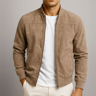 Michael - Jacke in Wildlederoptik