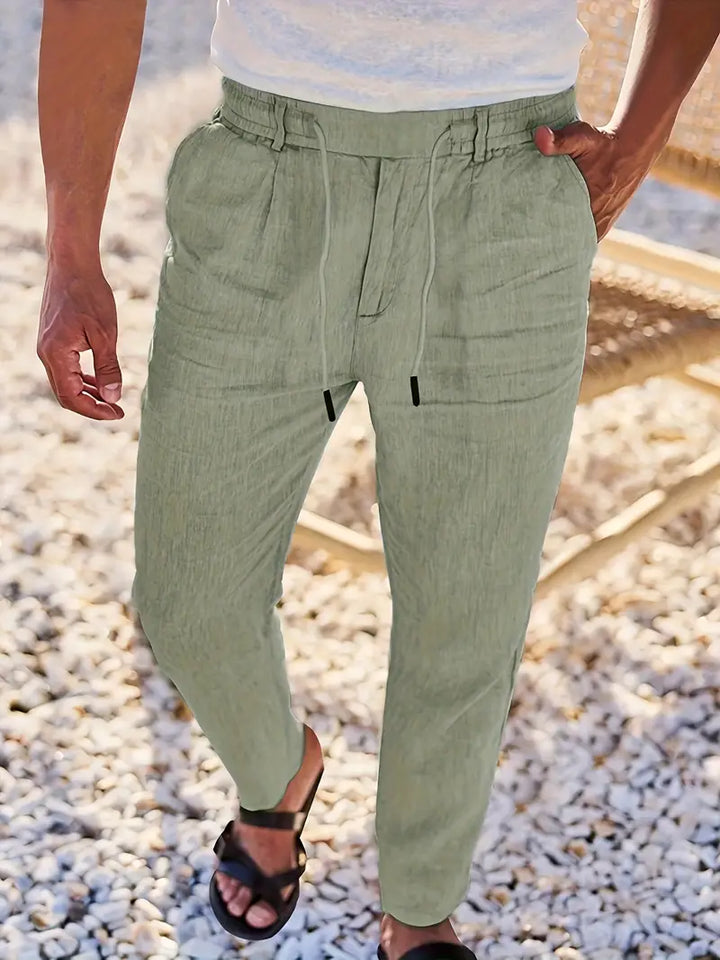 Jörg - Weite Hose mit Kordel