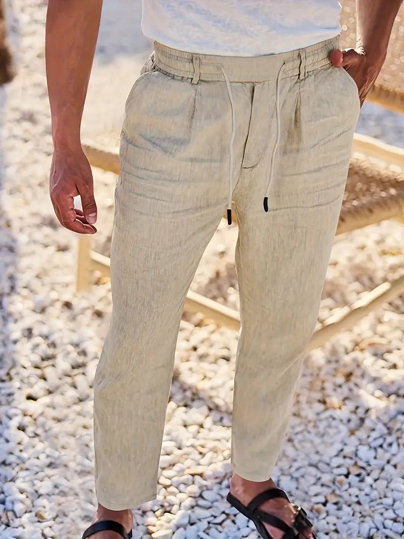 Jörg - Weite Hose mit Kordel