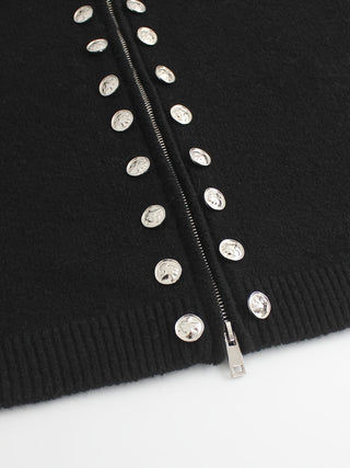 Linnea - Strickjacke mit Reißverschluss