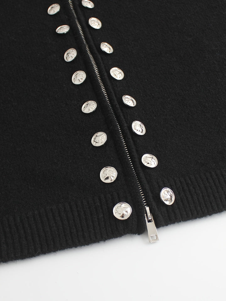 Linnea - Strickjacke mit Reißverschluss