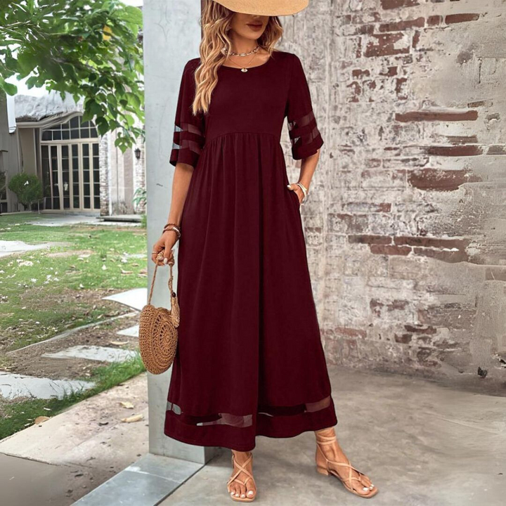 Sigrid - Midikleid mit Empire-Taille