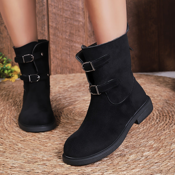 Sandy - Stiefeletten in Wildlederoptik
