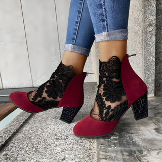 Federica - Stiefeletten mit Spitze
