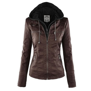 Swantje - Jacke in Lederoptik