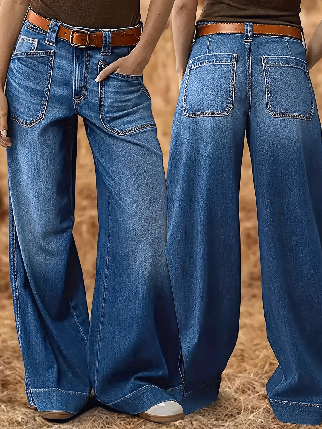 Martina - Wide Leg Jeans