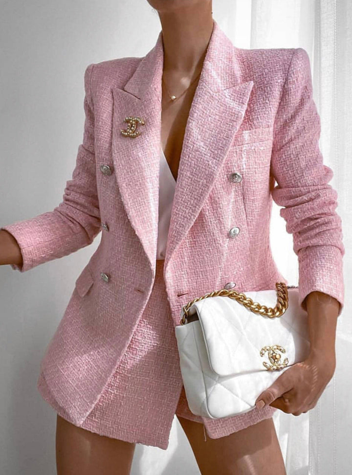 Swantje - Tweed-Blazer mit Skort