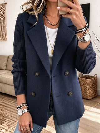 Carla - Blazer mit Strickärmeln