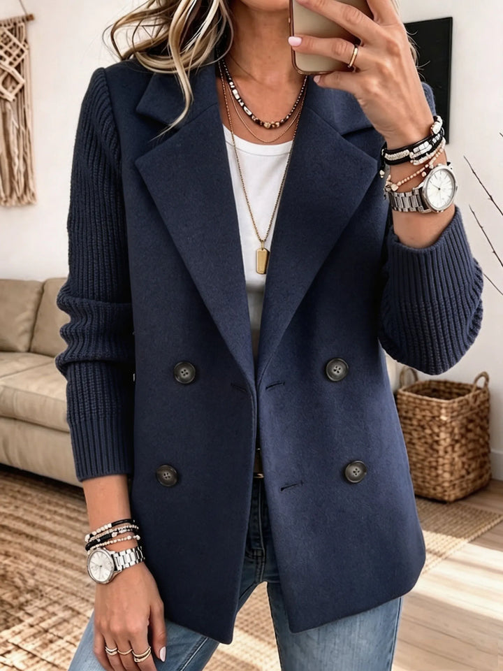 Carla - Blazer mit Strickärmeln
