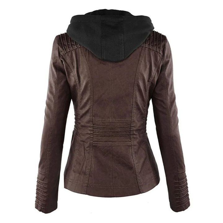 Swantje - Jacke in Lederoptik