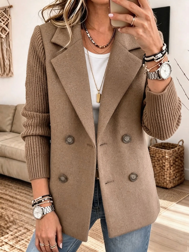 Carla - Blazer mit Strickärmeln