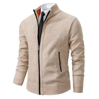 Leon - Strickpullover mit Reißverschluss
