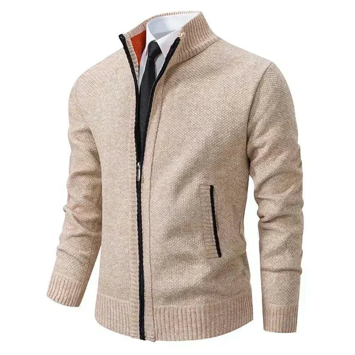 Leon - Strickpullover mit Reißverschluss